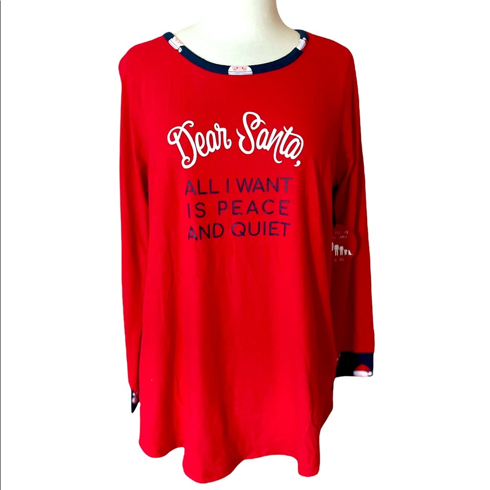Jingles & Joy Top ONLY Long Sleeve Pajama